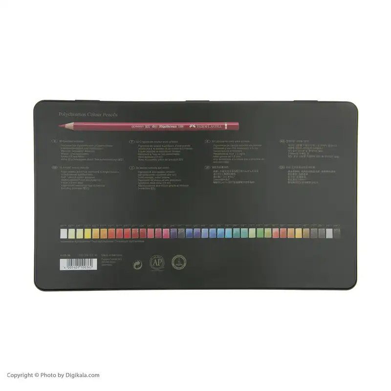 مداد رنگی 36 رنگ فابر کاستل مدل Polychromos