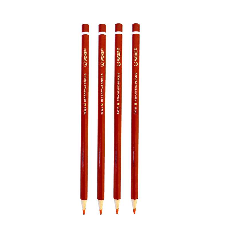 مداد قرمز وک مدل 20025 بسته 4 عددی