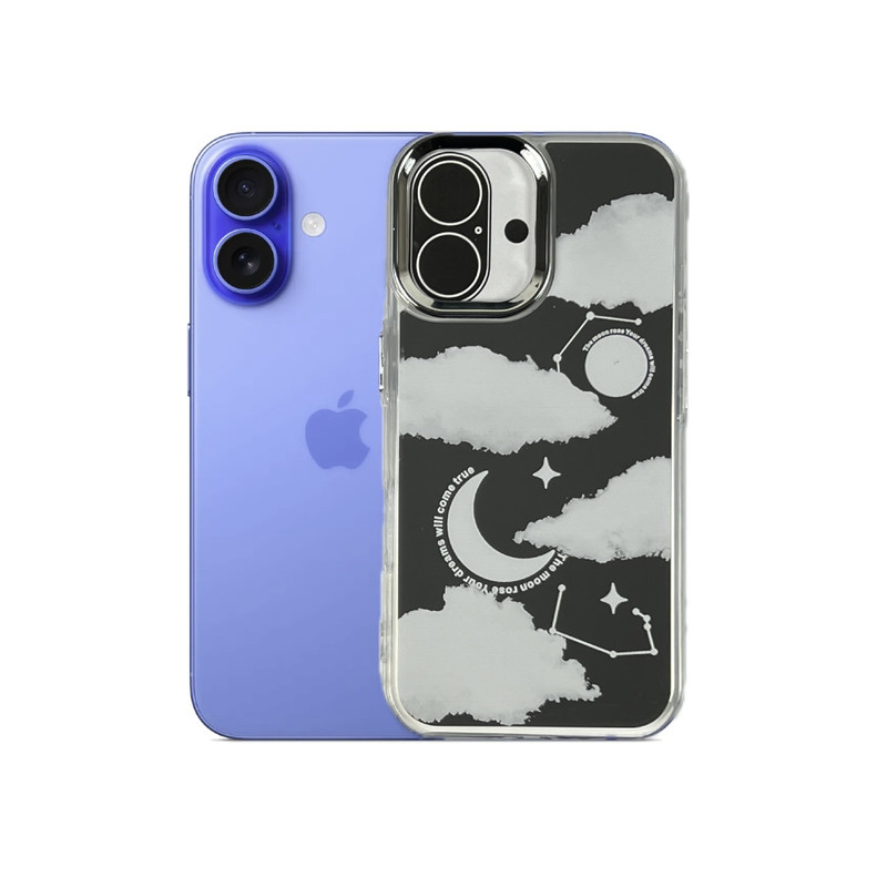 کاور طرح کهکشان آیینه ای مناسب برای گوشی موبایل اپل iphone 16