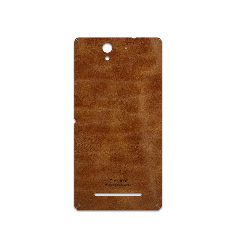 برچسب پوششی ماهوت مدل Buffalo-Leather مناسب برای گوشی موبایل سونی Xperia C3 Dual