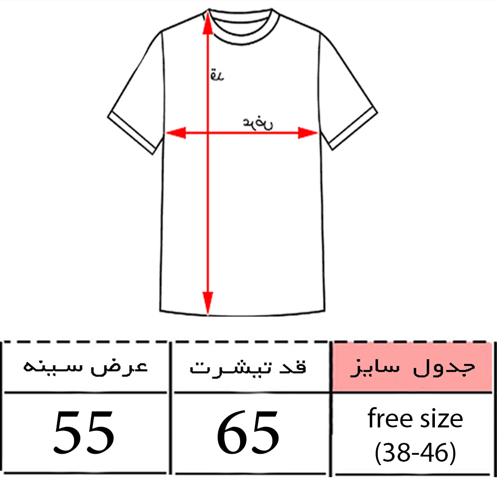 تی‌شرت اورسایز آستین کوتاه زنانه مدل باکسی طرح گربه کد v19