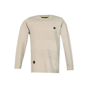 پولوشرت آستین بلند مردانه مدل یقه گرد ساده کد 31