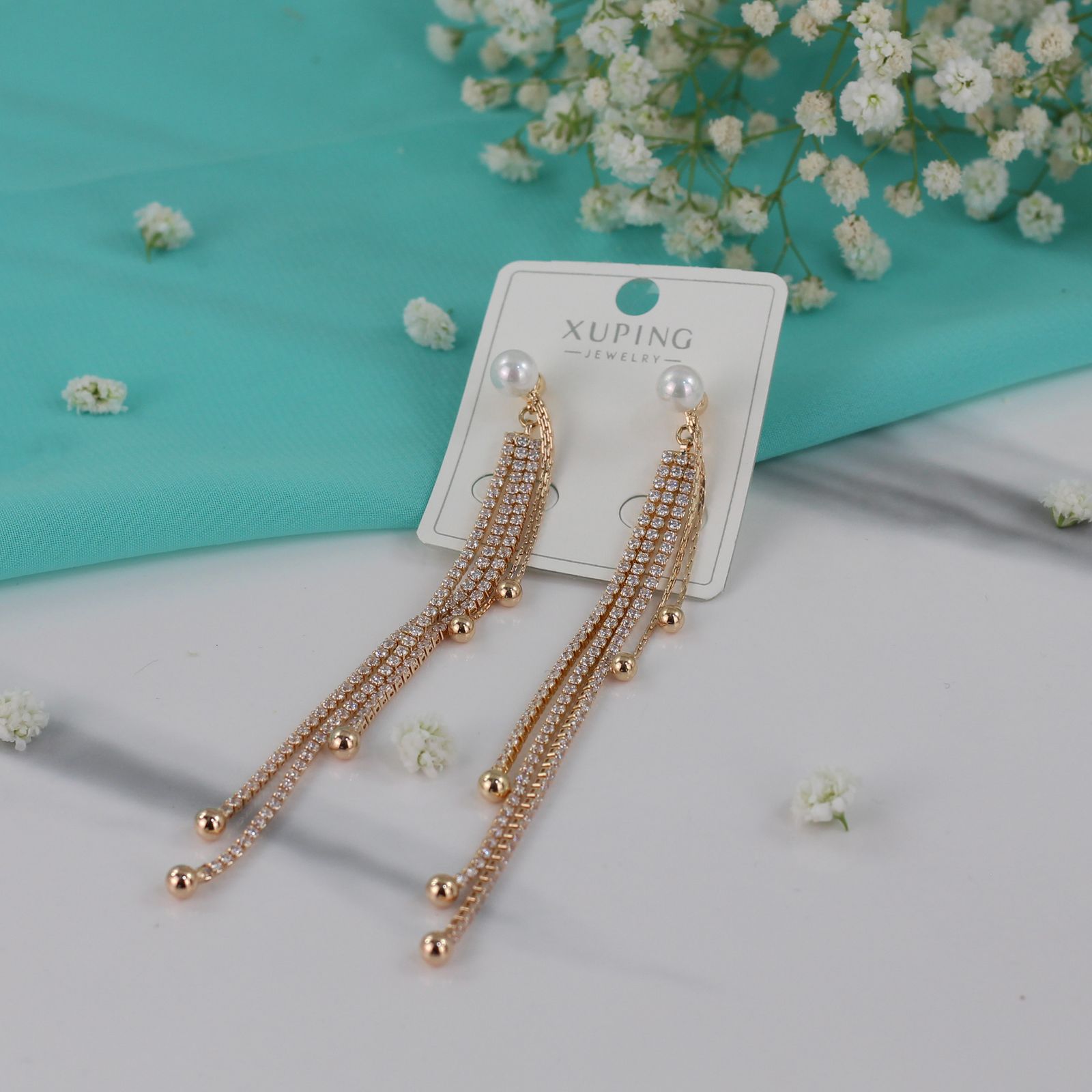 گوشواره زنانه ژوپینگ مدل cs438 -  - 4