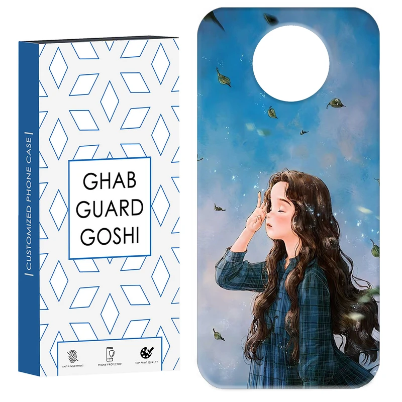کاور قاب گارد گوشی طرح دخترانه کد Dimo-037 مناسب برای گوشی موبایل شیائومی Redmi Note 9T