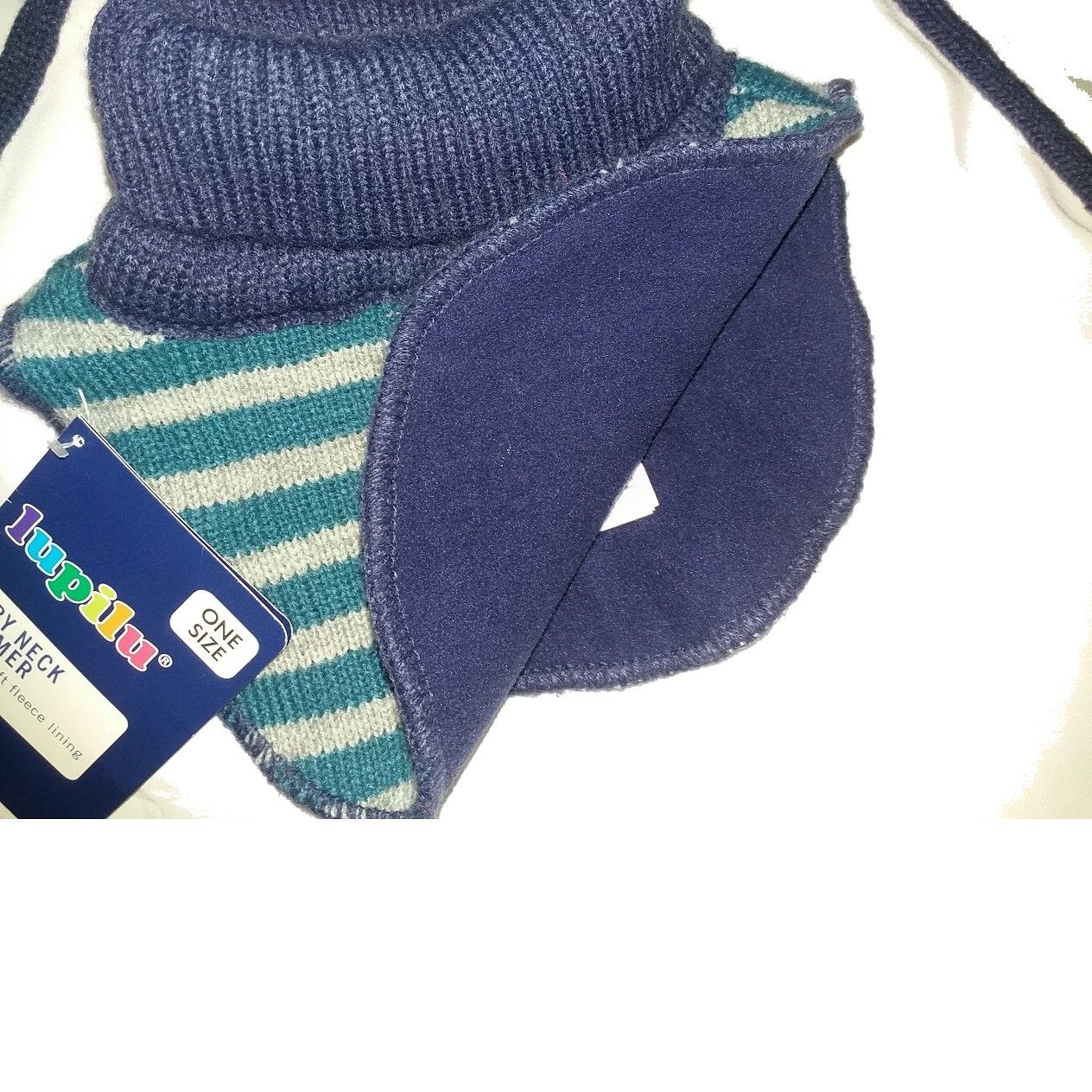 ست کلاه و شال گردن بافتنی نوزادی لوپیلو مدل lki4 -  - 3