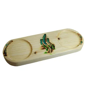 سینی چوبی مدل قهوه خوری کد T20