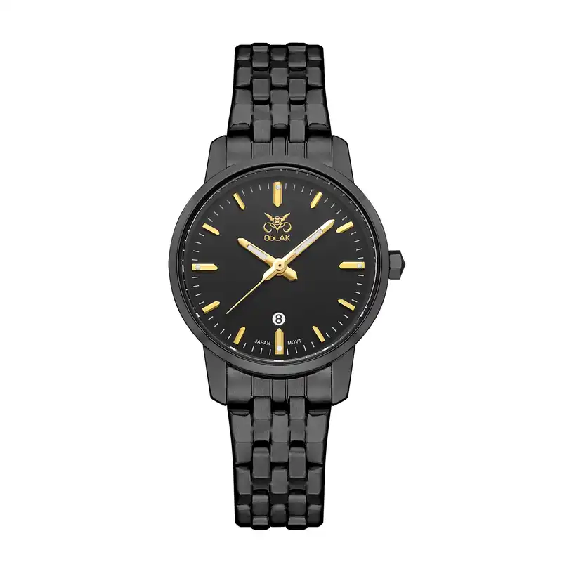 ست ساعت مچی عقربه ای زنانه و مردانه اوبلاک مدل 72701