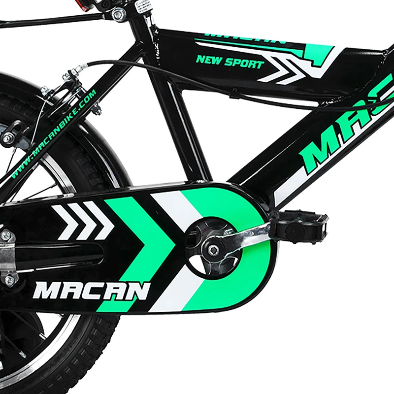 عکس شماره 8 : دوچرخه کودک شهری ماکان مدل b1 سایز طوقه 16 اینچ