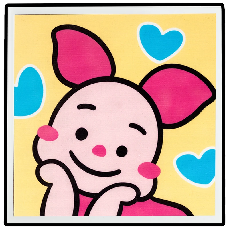 بازی آموزشی سمید مدل ساخت تابلو نقاشی الماسی پوم پوم طرح عروسکی کد 009