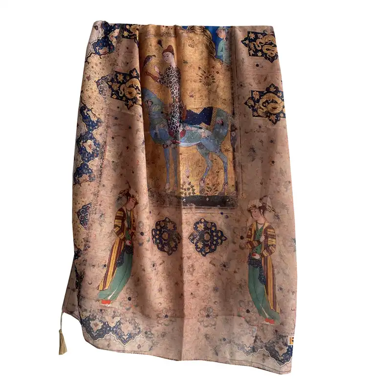 شال زنانه مدل قاجار