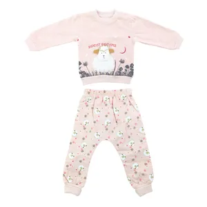 ست سویشرت و شلوار نوزادی مدل hi 2022