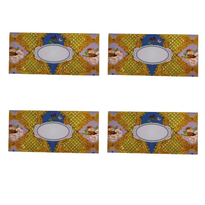 پاکت پول مدل گل گلی 03 کد 007 بسته 4 عددی 