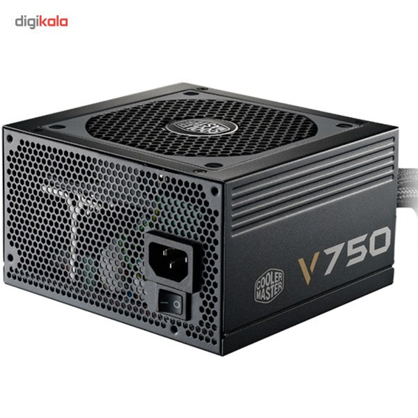 منبع تغذیه کامپیوتر نیمه ماژولار کولر مستر مدل V750S