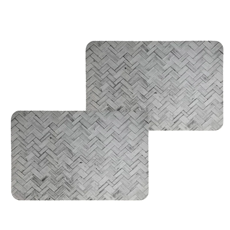 زیربشقابی طرح حصیر کد 8061 مجموعه 2 عددی
