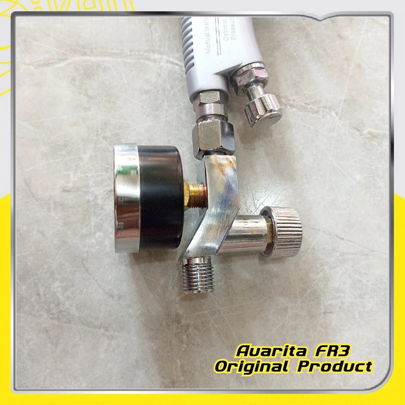 شیر تنظیم باد آئوریتا مدل گیج دار عقربه ای کد FR3