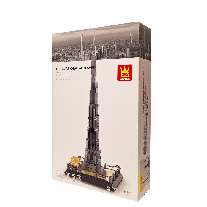 ساختنی وانگه مدل The Burj Khalifa Tower