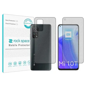 Matte Rockspace HyMTT screen protector suitable for Xiaomi Mi 10T 5G mobile phone with back protector