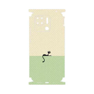 MAHOOT Minimal Internet Cat Icon-FullSkin Cover Sticker for Xiaomi Redmi 10C