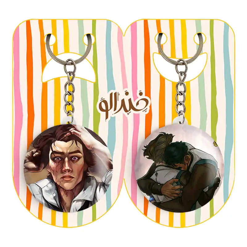 جاکلیدی خندالو مدل ویکتور و جیس آرکین Arcane کد 2108921095 مجموعه 2 عددی