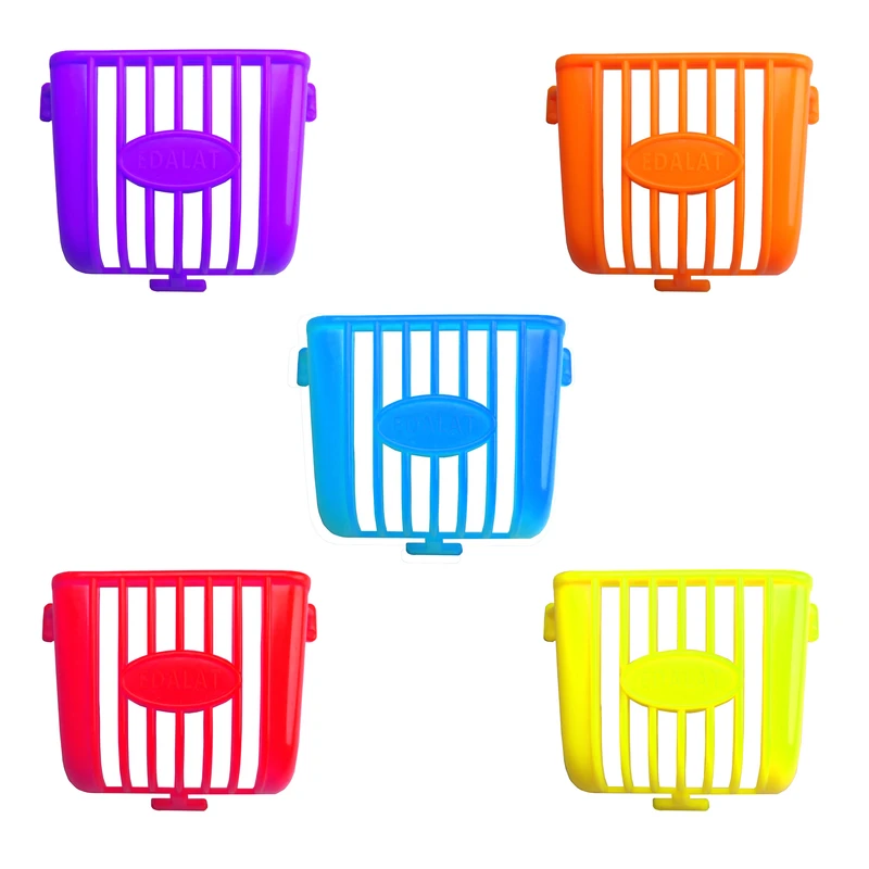 ظرف غذای پرندگان عدالت مدل سبزی خوری بسته 5 عددی