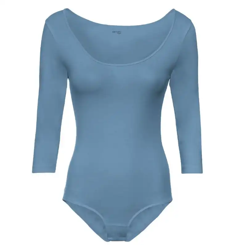 بادی آستین بلند نخی زنانه اسمارا مدل 2023 مجموعه دو عددی