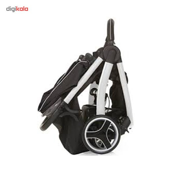 ست کالسکه و کریر هاوک مدل Lift Up 4 SND Sand Black