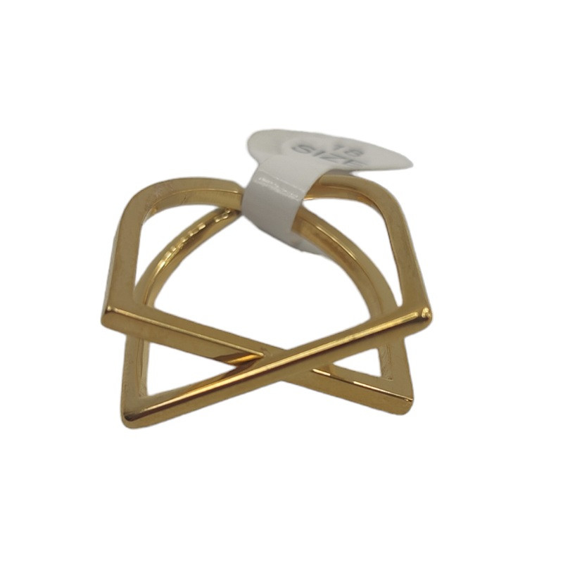 انگشتر زنانه مدل ضربدری z1002 انگشتر زنانه مدل ضربدری z1002