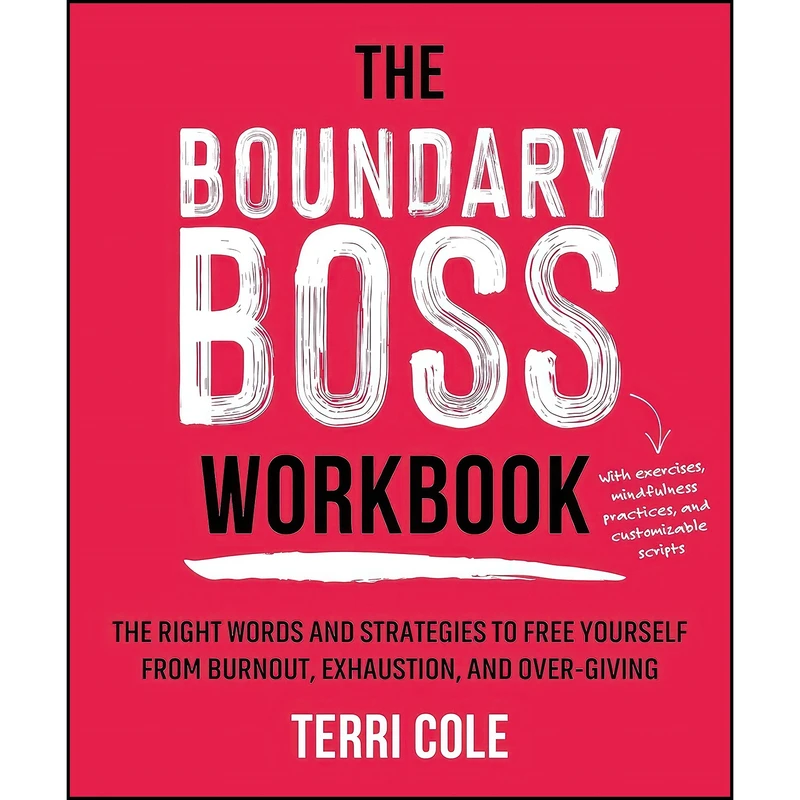 کتاب Boundary Boss Workbook اثر Terri Cole انتشارات Sounds True Adult