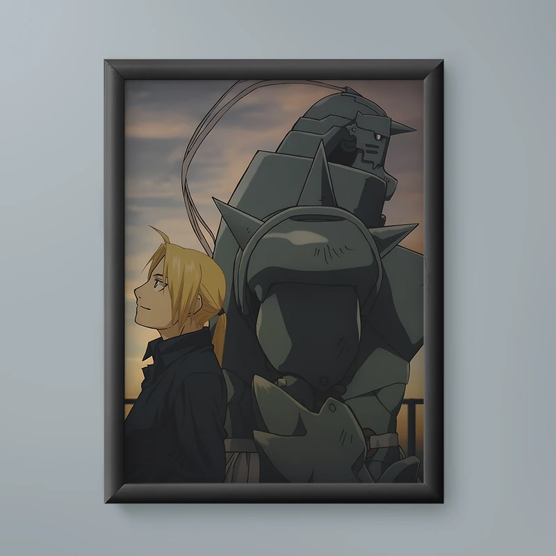 تابلو مدل انیمه ادوارد آلفونس فول متال آلکمیست 10 Edward Alphonse Fullmetal Alchemist anime