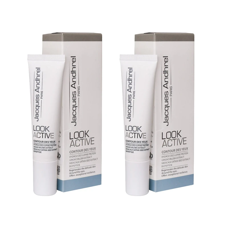 کرم دور چشم ژاک آندرل پاریس مدل LOOK ACTIVE حجم 15 میلی لیتر مجموعه 2 عددی