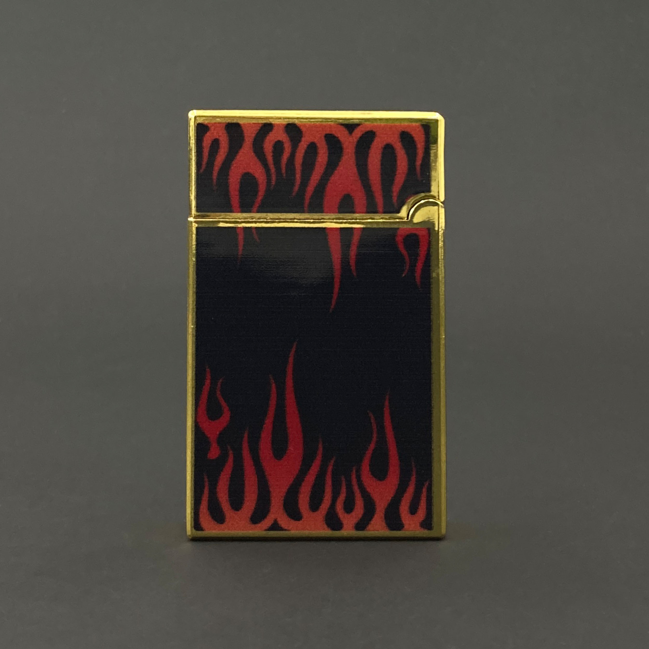 فندک مدل سنگ بغل طرح شعله کد DKD-1435