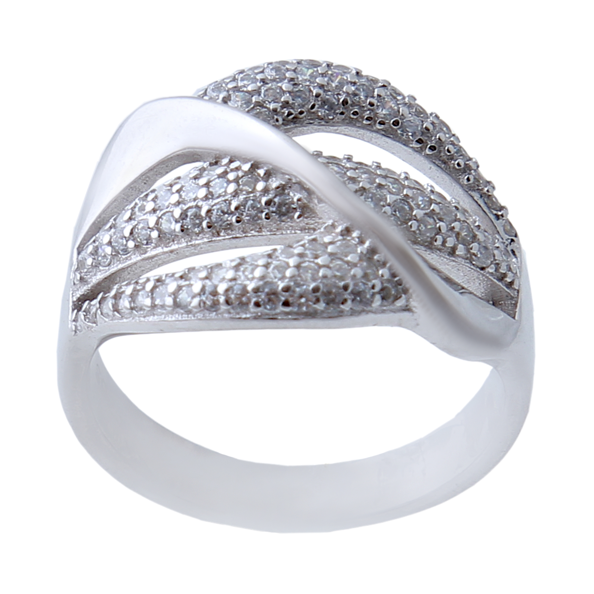   انگشتر نقره زنانه بازرگانی میلادی کد AWR_666