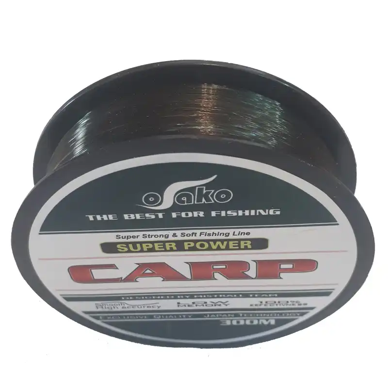 نخ ماهیگیری اوساکو مدل super power carp سایز 0.35 میلی متر