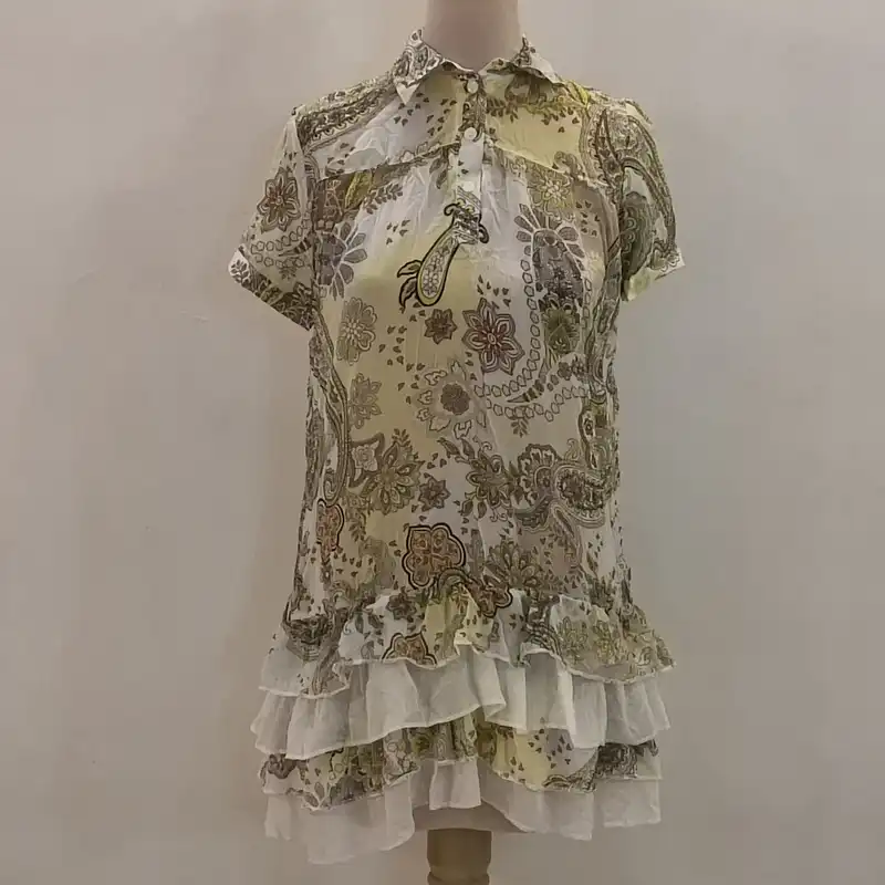 پیراهن زنانه مدل چین دار مجلسی