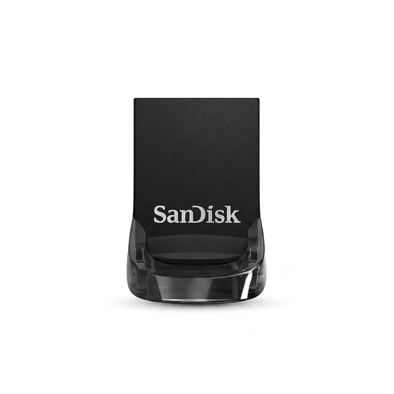 فلش مموری سن دیسک Ultra Fit CZ430 ظرفیت 256 گیگابایت، رابط USB 3.1 با سرعت خواندن 130 مگابایت بر ثانیه، طراحی فوق کوچک، نرم‌افزار امنیتی SanDisk SecureAccess و بازیابی فایل RESCUEPRO Deluxe، مناسب ضبط خودرو و تلویزیون