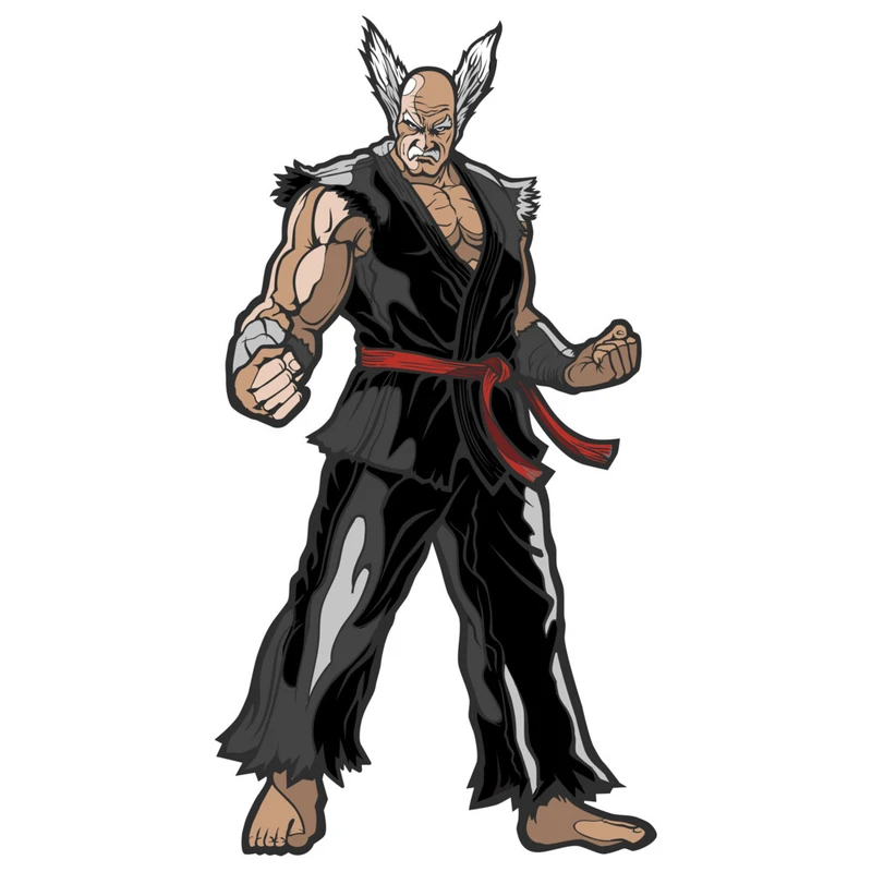 استیکر لپ تاپ وی وین آرت طرح Takken Heihachi Mishima کد P164