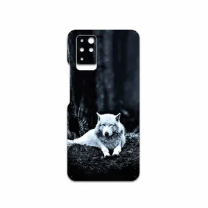 MAHOOT Dire-Wolf Cover Sticker for Infinix Note 10
