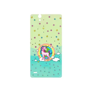 MAHOOT Rainbow unicorn adventure Cover Sticker for Sony Xperia C4