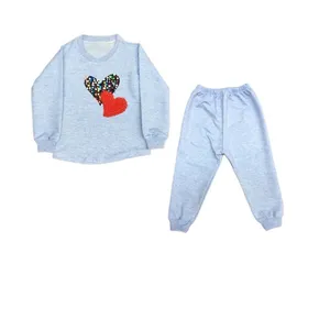 ست سویشرت و شلوار دخترانه مدل نیما کد 117