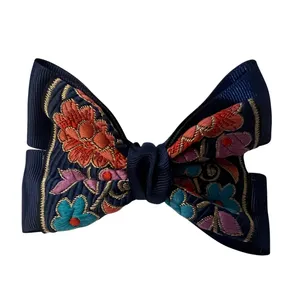 گیره مو دست ساز مدل پاپیونی