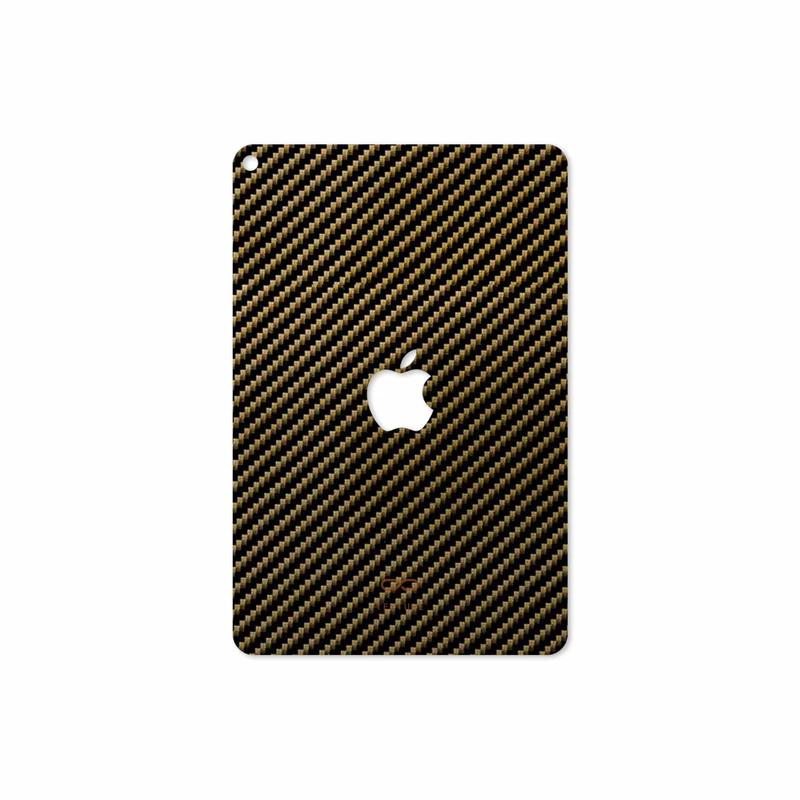 برچسب پوششی ماهوت مدل Glossy-Brown-Fiber مناسب برای تبلت اپل iPad mini (GEN 5) 2019 A2126