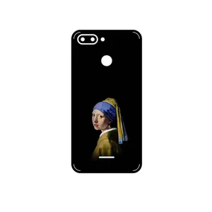 MAHOOT Girl with a Pearl Earring of Vermeer Cover Sticker for Xiaomi Redmi 6