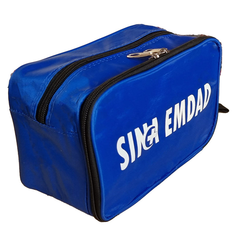 کیف کمکهای اولیه سینا امداد مدل A004 مجموعه 30 عددی کیف کمکهای اولیه سینا امداد مدل A004 مجموعه 30 عددی