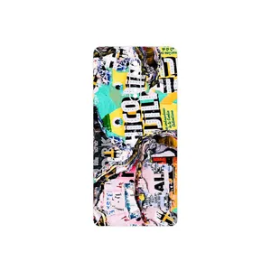 MAHOOT Collage of Teared Paper Cover Sticker for Nokia 8