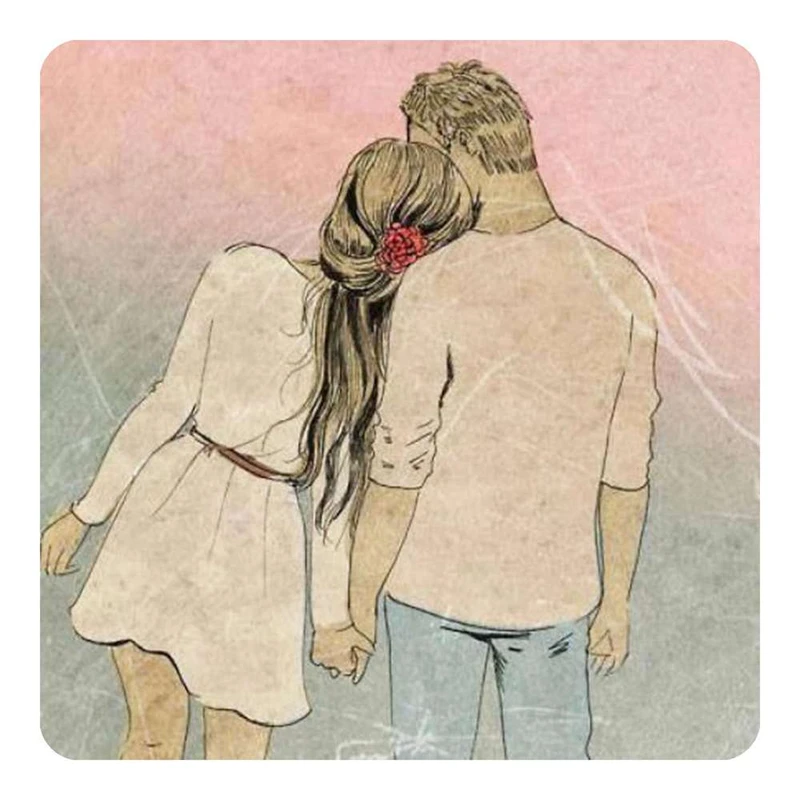 مگنت طرح عاشقانه کارتونی مدل mg10080