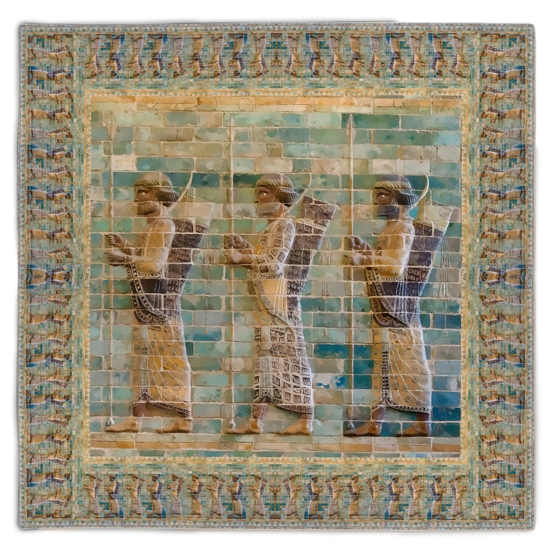 رومیزی طرح هخامنش کد 140083