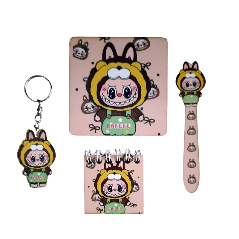 بسته لوازم تحریر مدل لبوبو کد mn15 بسته 4 عددی