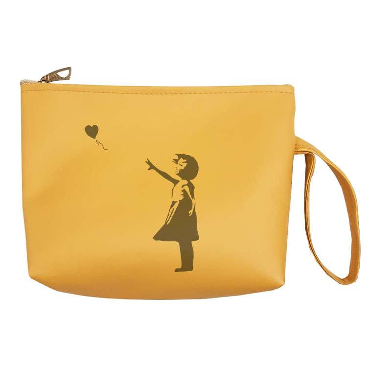 کیف لوازم آرایش زنانه مدل دختر بادکنکی