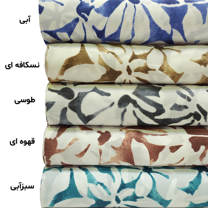 لحاف کرسی سندس مدل ارکیده کد F974 سایز 350x350 سانتی متر