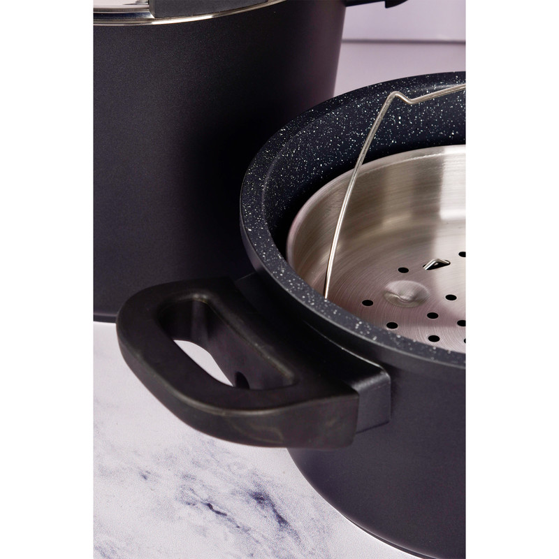 زود پز دوقلو بارولی مدل BLAK گنجایش 4 و 6 لیتر